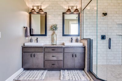 Bathroom Vanity with Double Sinks
